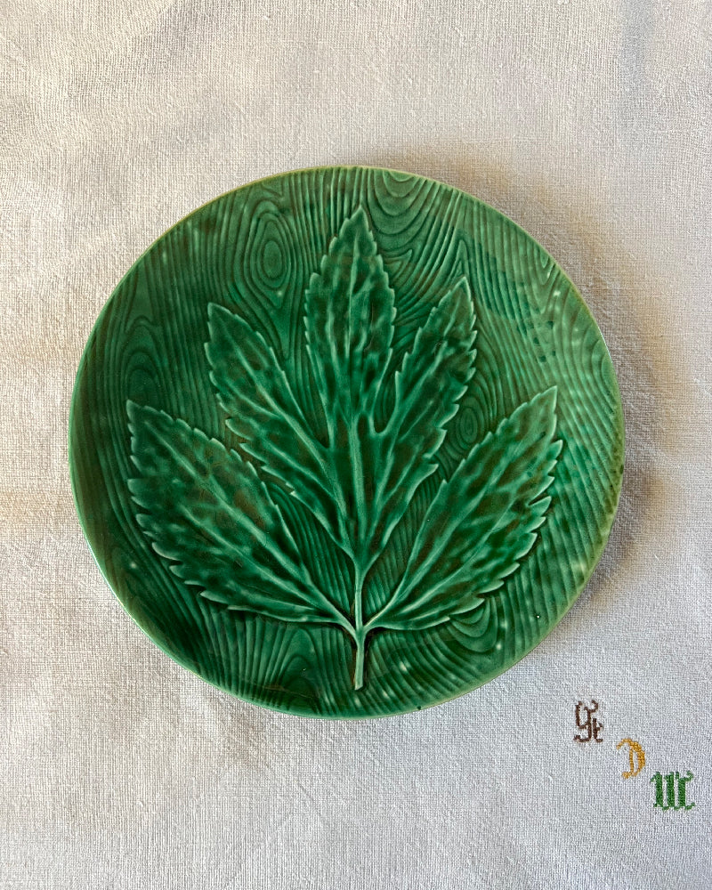 Assiette porcelaine de Gien 1