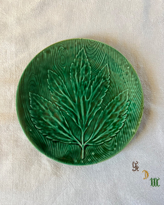 Assiette porcelaine de Gien 1