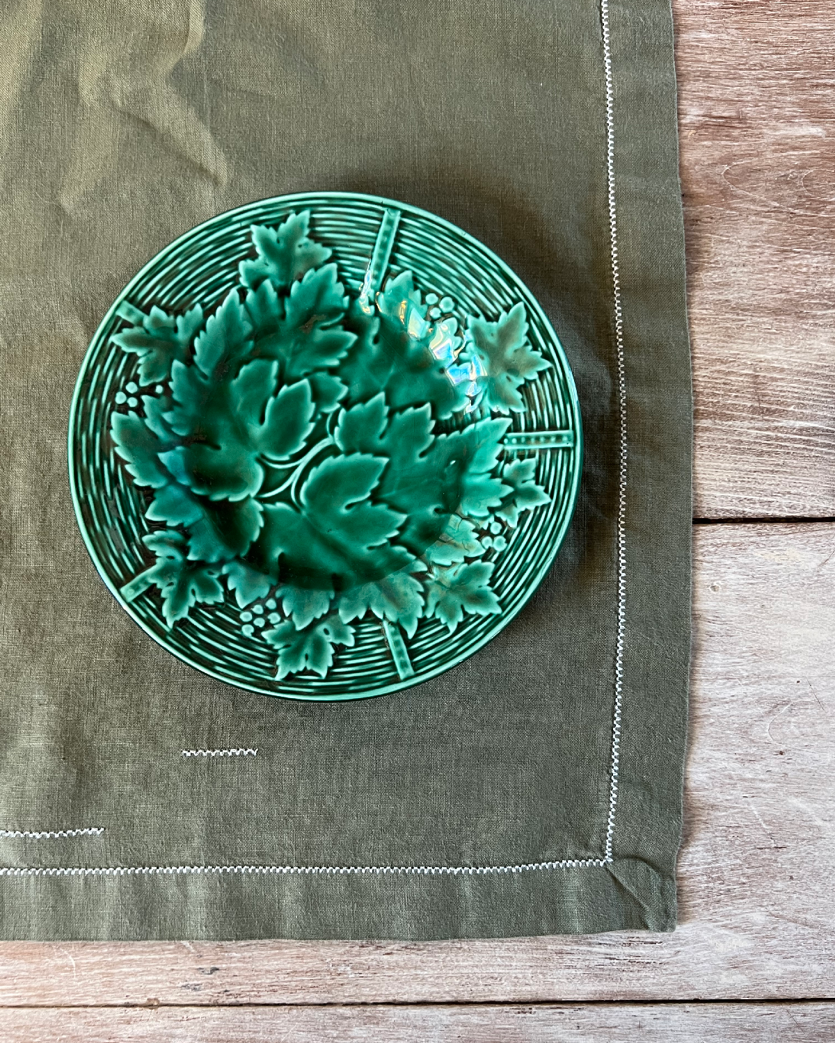Assiette porcelaine de Gien 2