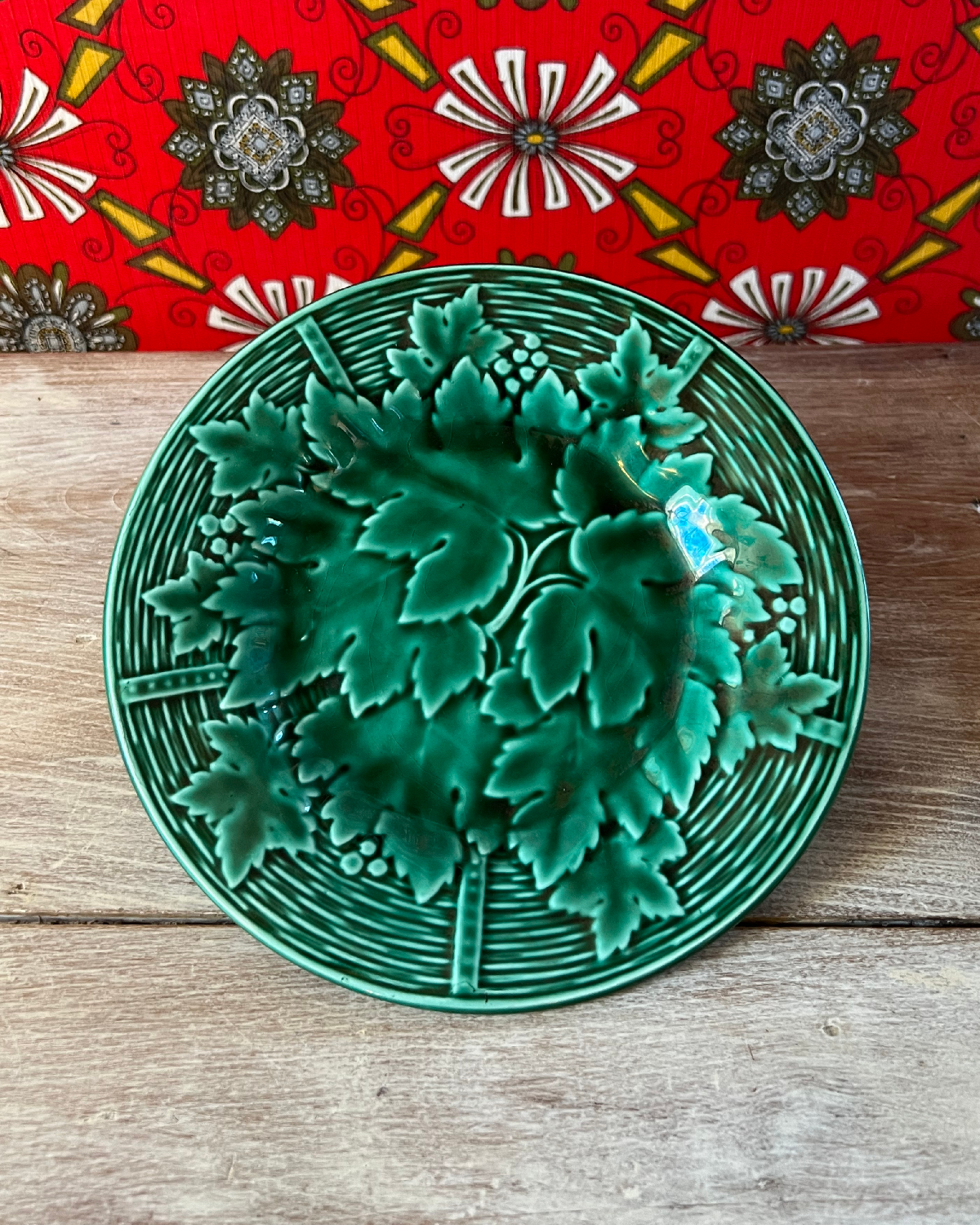 Assiette porcelaine de Gien 2